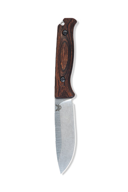 Benchmade 15002 SADDLE MOUNTAIN SKINNER | STABILIZED WOOD Fixed Blade Hunter