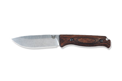 Benchmade 15002 SADDLE MOUNTAIN SKINNER | STABILIZED WOOD Fixed Blade Hunter