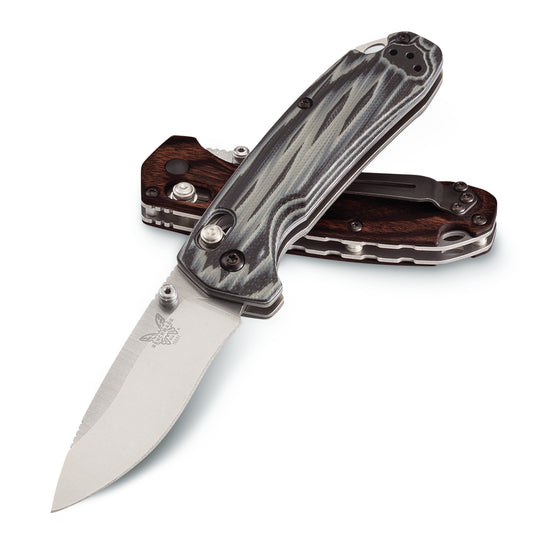 Benchmade 15031-1 North Fork Folder Gray/Black Handle