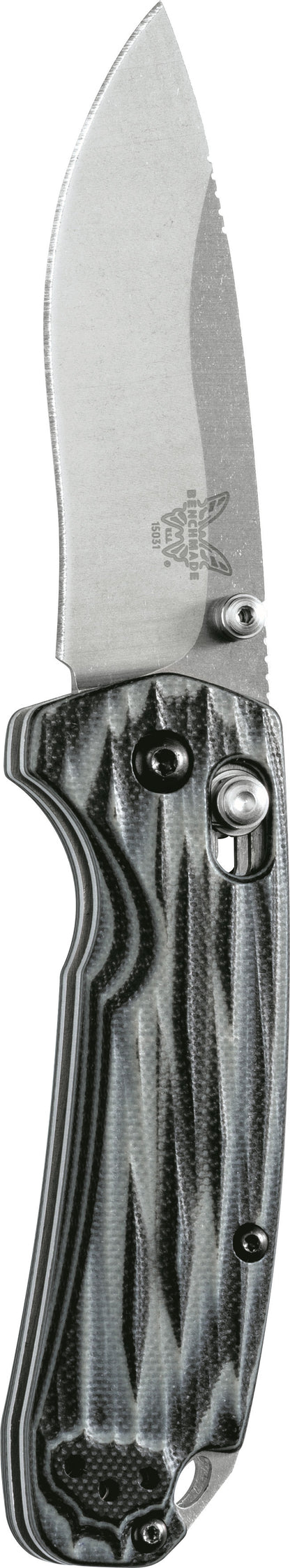 Benchmade 15031-1 North Fork Folder Gray/Black Handle