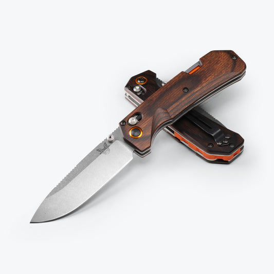 Benchmade 15062  GRIZZLY CREEK | STABILIZED WOOD