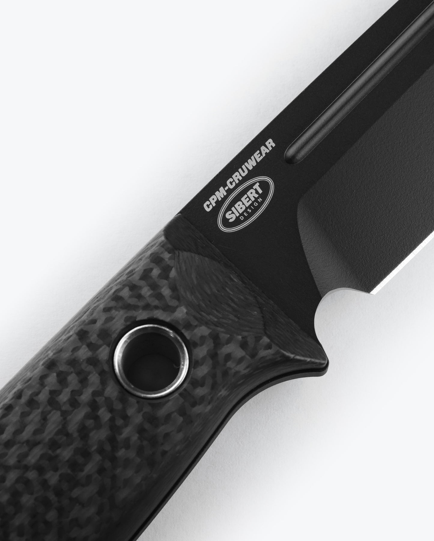 Benchmade 163BK Bushcrafter 4.38 inch CPM-CruWear detail — ClassicBlades