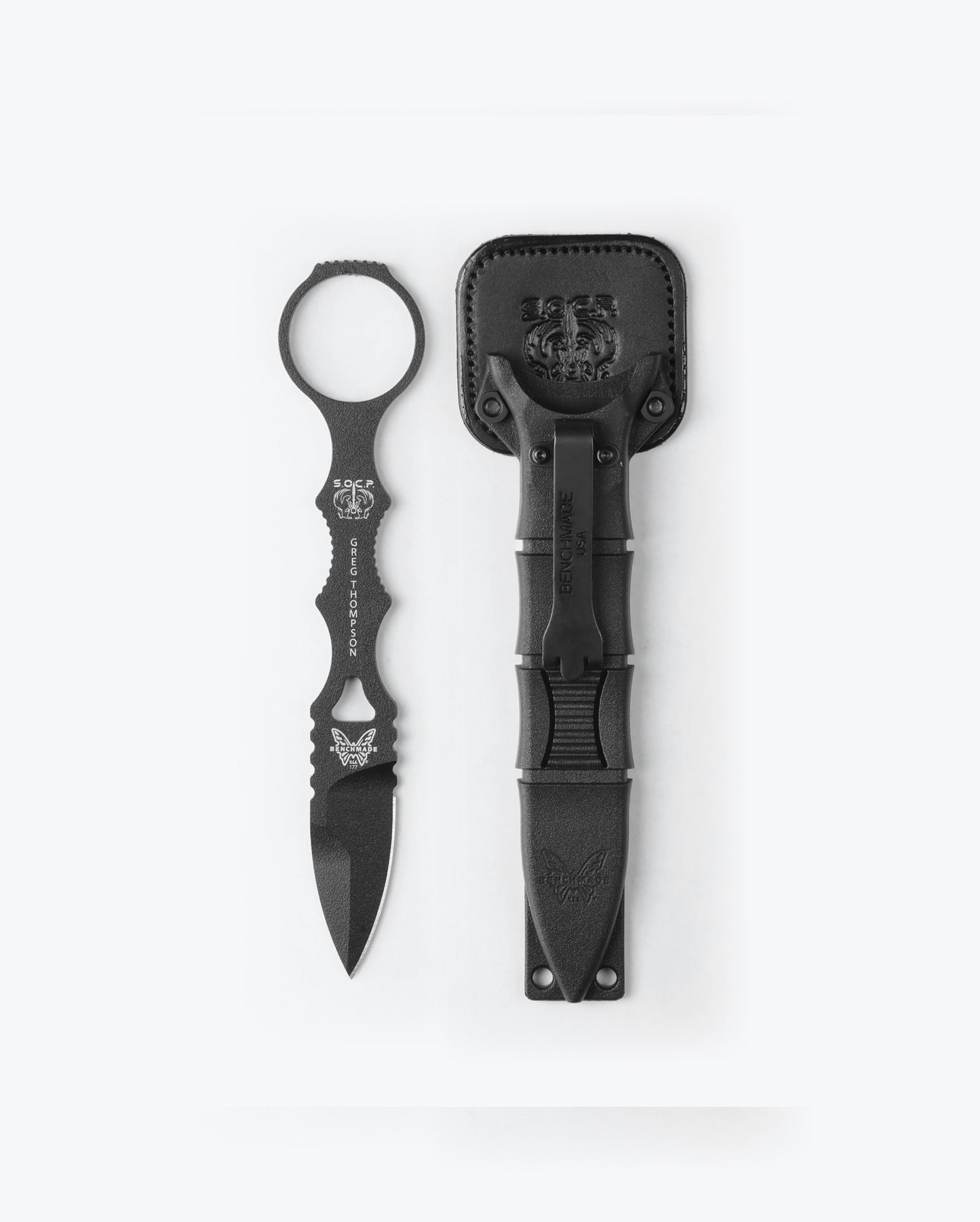 Benchmade 177BK Mini SOCP® Spear-Point | 440C Stainless Steel