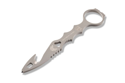 Benchmade 179GRY SOCP Rescue Tool with gray 440C rescue hook, glass breaker and finger ring — ClassicBlades