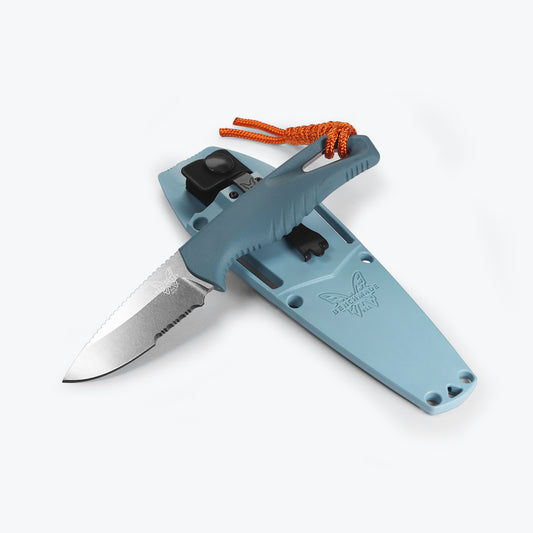 Benchmade 18050S Intersect fixed blade knife with quick-mount sheath for belt, wader and backpack attachment — ClassicBlades