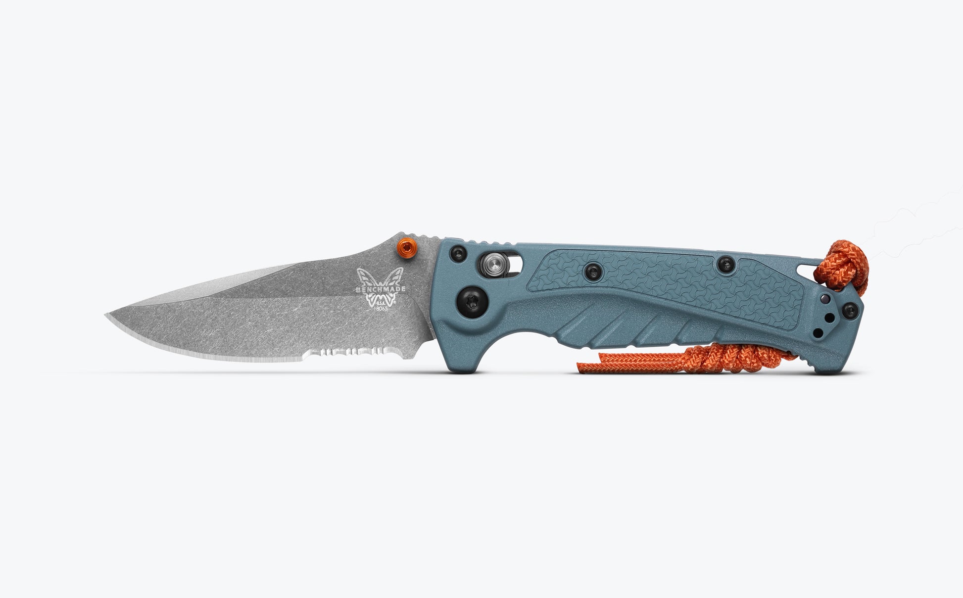Benchmade 18065S Mini Adira 3.21 inch CPM-MagnaCut blade detail — ClassicBlades