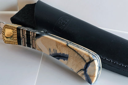 Michael Prater Painted Pony Buck 101 Custom Michael Prater Signature Series with Original buck Sheath, Box and COA