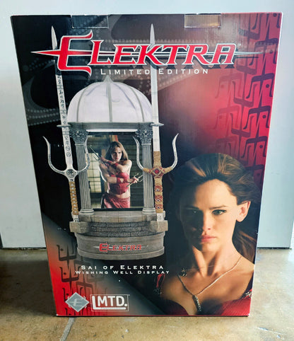 Original Elektra Sai Wishing Well Display Mint Condition NIB #10 of 2500 from Marvel Film Elektra 2005