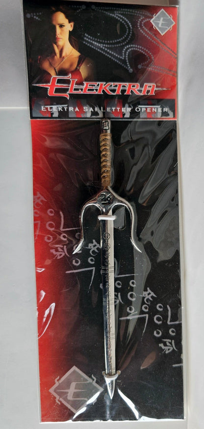 Special 2 Pack of Elektra: Officially Licensed Miniature Sai Letter Opener Incredible Detail 2005