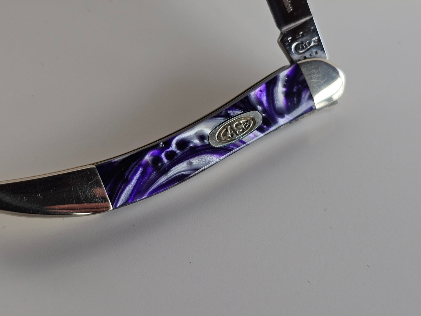 Case XX 2012 Purple passion Pen Knife #56 1 of 500 Pieces Limited Edition Corelon Purple Handles (Copy)