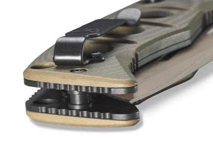 Survival knife with durable steel blade and lightweight folding design, 275 Adamas