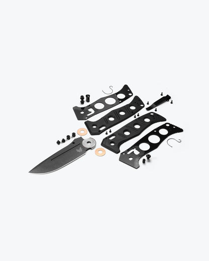 Lightweight redesigned tactical knife for everyday carry and hard-use applications