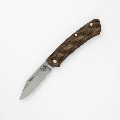 Benchmade 318 Proper slipjoint folding knife with canvas Micarta handle