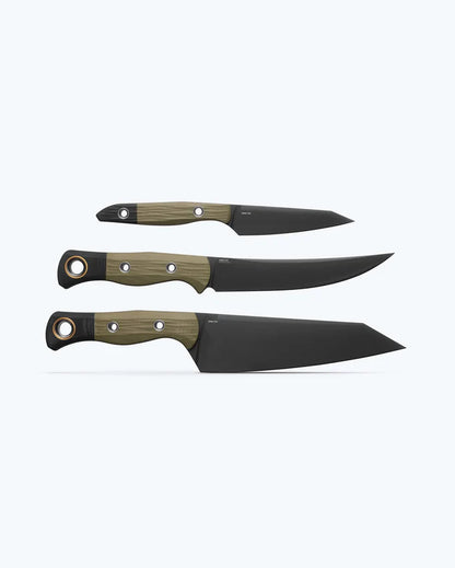 Benchmade 4005BK-01 kitchen set CPM-154 black DLC blades with SelectEdge technology