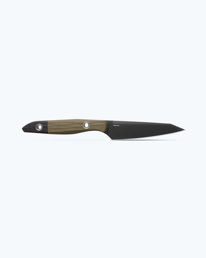 Benchmade 4045BK-01 True Paring 4.12 inch CPM-154 black DLC clip-point blade detail