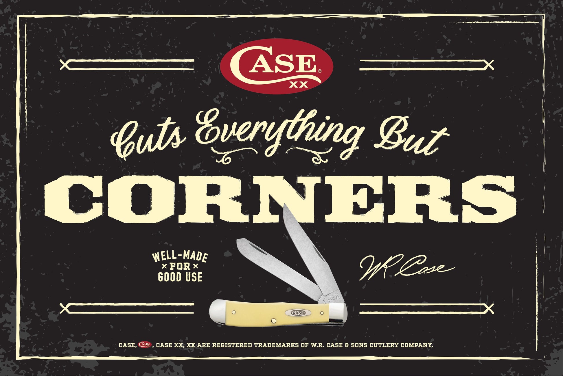 Case 00161 Trapper pocket knife ClassicBlades