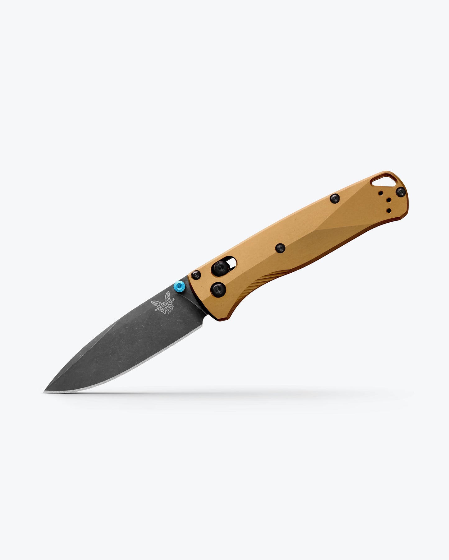 Bugout® | Burnt Brass Aluminum Handle M390 Steel Blade 535BK-07