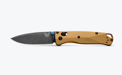 Bugout® | Burnt Brass Aluminum Handle M390 Steel Blade 535BK-07