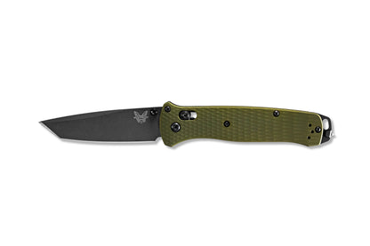 Benchmade 537GY-1 BAILOUT® |CPM-M4 Super Steel Blade  | WOODLAND GREEN ALUMINUM