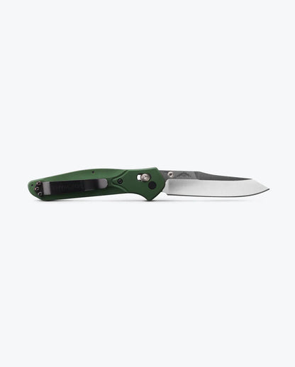 Benchmade 940 Osborne satin reverse tanto CPM‑S30V blade close‑up