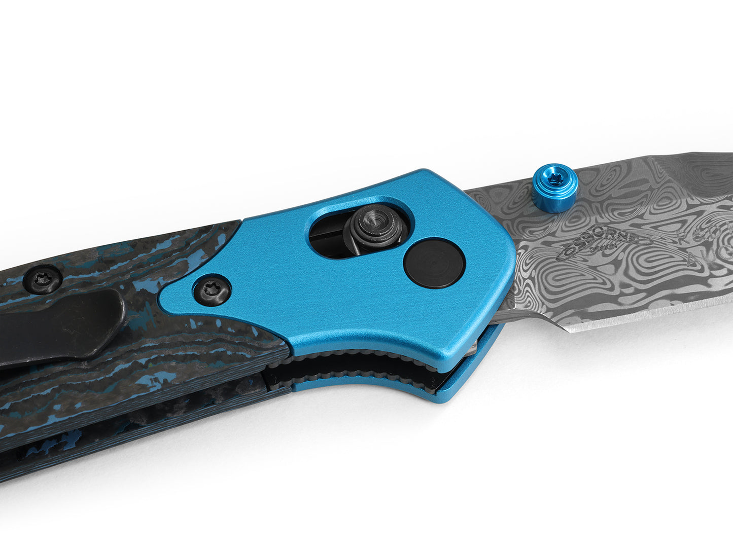 Benchmade Gold Class 945-221 Mini Osborne Damasteel Fat Carbon