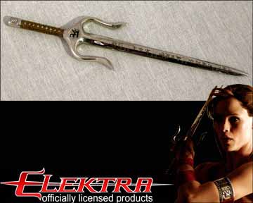 Elektra: Officially Licensed Miniature Sai Letter Opener Incredible Detail 2005