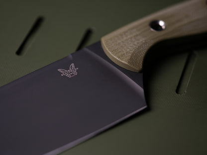 Benchmade 4025BK-01 8" Chef Knife — CPM-154 DLC Blade, OD Green G10 Handle