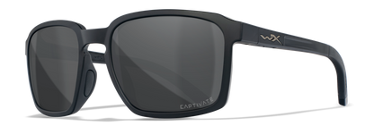 Wiley X WX ALFA Matte Black Frame / Captivate Polarized Grey Lenses AC6ALF18