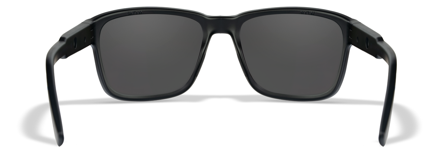 Wiley X WX TREK Matte Black Frame / Smoke Grey Non-Polarized Lenses M/L AC6TRK02