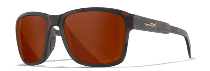 Wiley X WX TREK Matte Havana Brown Frames / CAPTIVATE™ Polarized Copper Lenses M/L AC6TRK06