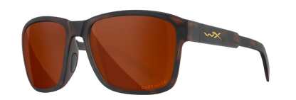 Wiley X WX TREK Matte Havana Brown Frames / CAPTIVATE™ Polarized Copper Lenses M/L AC6TRK06