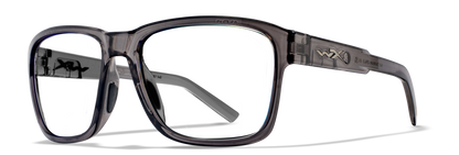 Wiley X WX TREK Gloss Crystal Dark Grey Frame / CAPTIVATE™ Polarized Blue Mirror lenses  M/L AC6TRK09