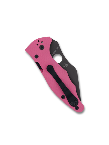 Spyderco Yojimbo™ 2 Pink G-10 Black Blade Sprint Run®