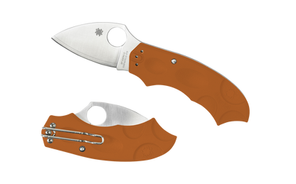 Spyderco Meerkat® FRN Burnt Orange HAP 40 Sprint Run® C64JBORE