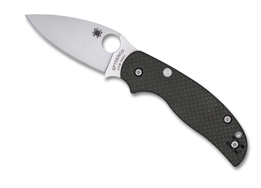 Spyderco Sage™ 6 BUTTON-RELEASE COMPRESSION LOCK® CARBON FIBER CPM® S90V® SPRINT RUN® C123CFBCLS90V