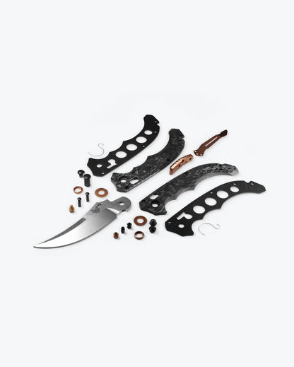 Benchmade Mini Bedlam | Carbon Fiber | Scimitar 865-02