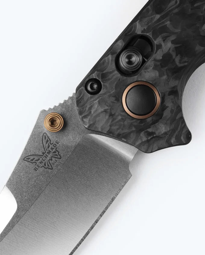 Benchmade Mini Bedlam | Carbon Fiber | Scimitar 865-02
