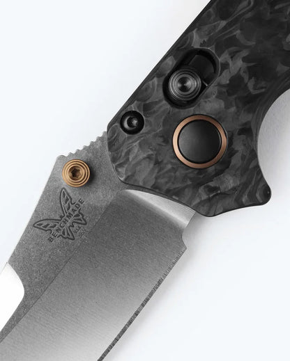 Benchmade Mini Bedlam | Carbon Fiber | Scimitar 865-02