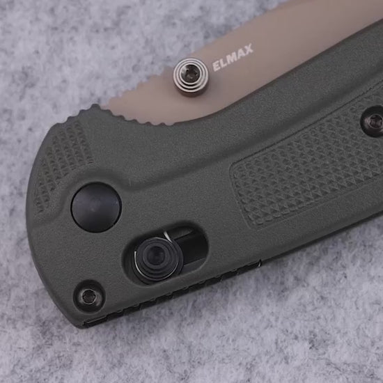 Benchmade 15536TN-02 Taggedout folding hunting knife — ClassicBlades