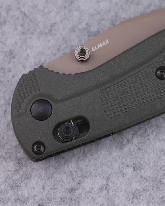 Benchmade 15536TN-02 Taggedout folding hunting knife — ClassicBlades