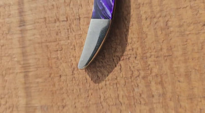 Case XX 2012 Purple passion Pen Knife #56 1 of 500 Pieces Limited Edition Corelon Purple Handles (Copy)