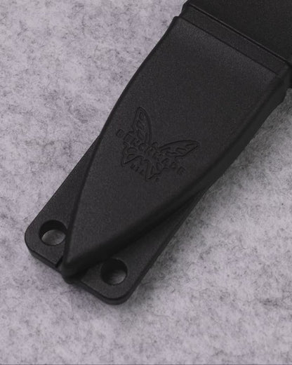 Benchmade 185BK SOCP® Fixed Blade Black Class G10Handle Blade with 3V Tool Steel