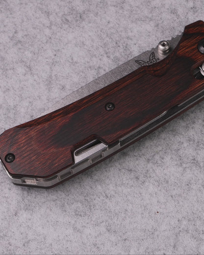 Benchmade 15062  GRIZZLY CREEK | STABILIZED WOOD