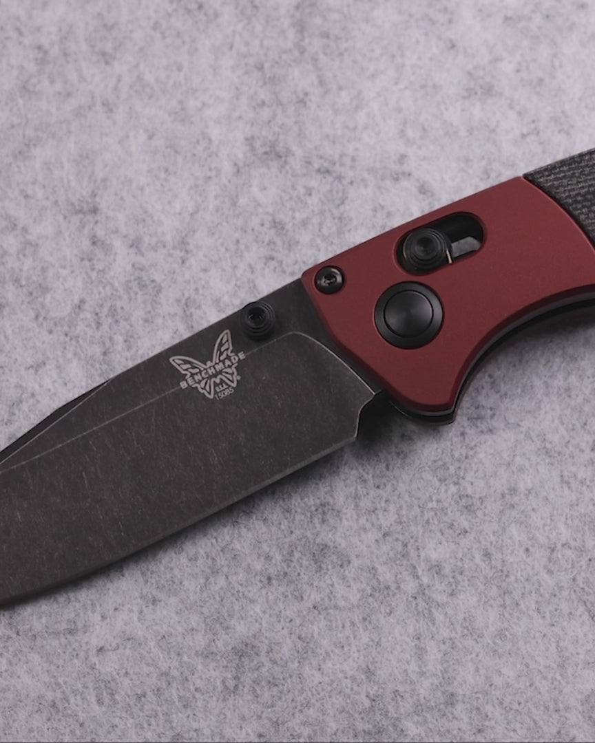 Benchmade 15085BK-04 Mini Crooked River folding knife  — ClassicBlades
