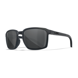 Wiley X WX Alfa Matte Black Frame / Smoke Grey Lenses Non Polarized AC6ALF02